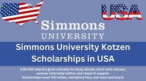Fully Funded Simmons University Kotzen Scholarships