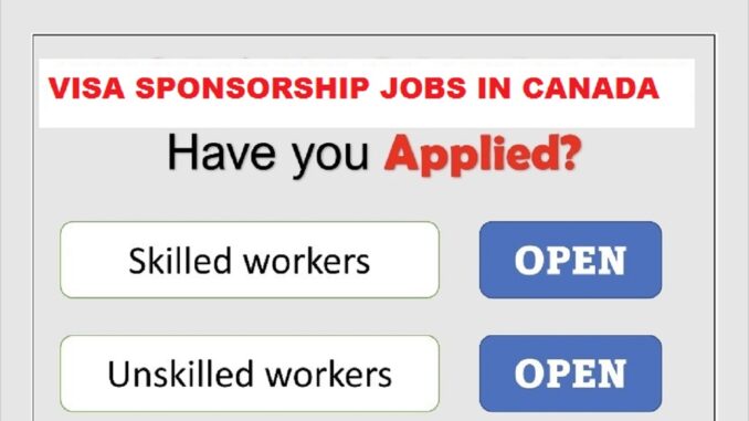 Visa Sponsorship and Entry-Level Work Opportunities in Canada and Australia